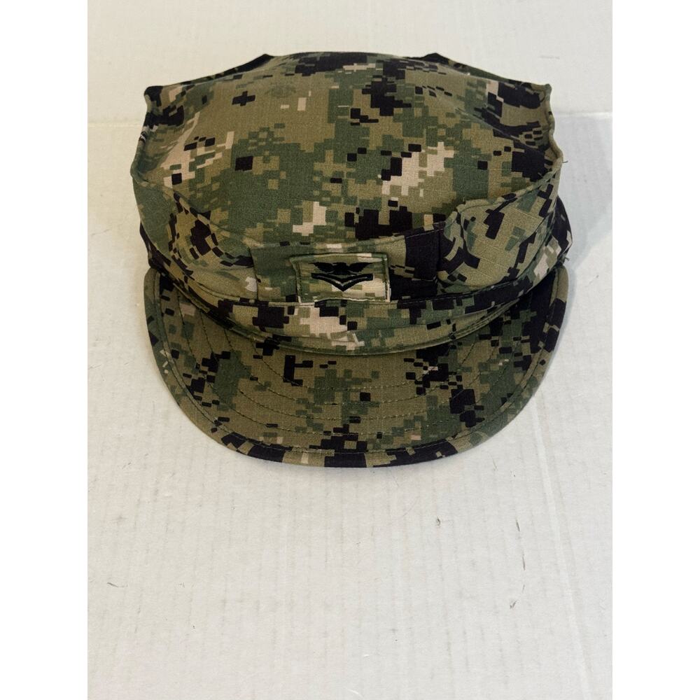 Sekri Industries U.S. Navy Camo Work Hat Rip‎ Stop 7 3/8